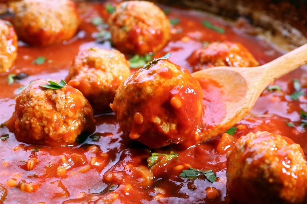 Le polpette di Renata, Polpette al Sugo, Polpette della Tavolata, Albóndigas al Jugo
